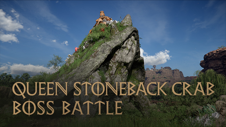Queen Stoneback Crab Boss Promo Pic