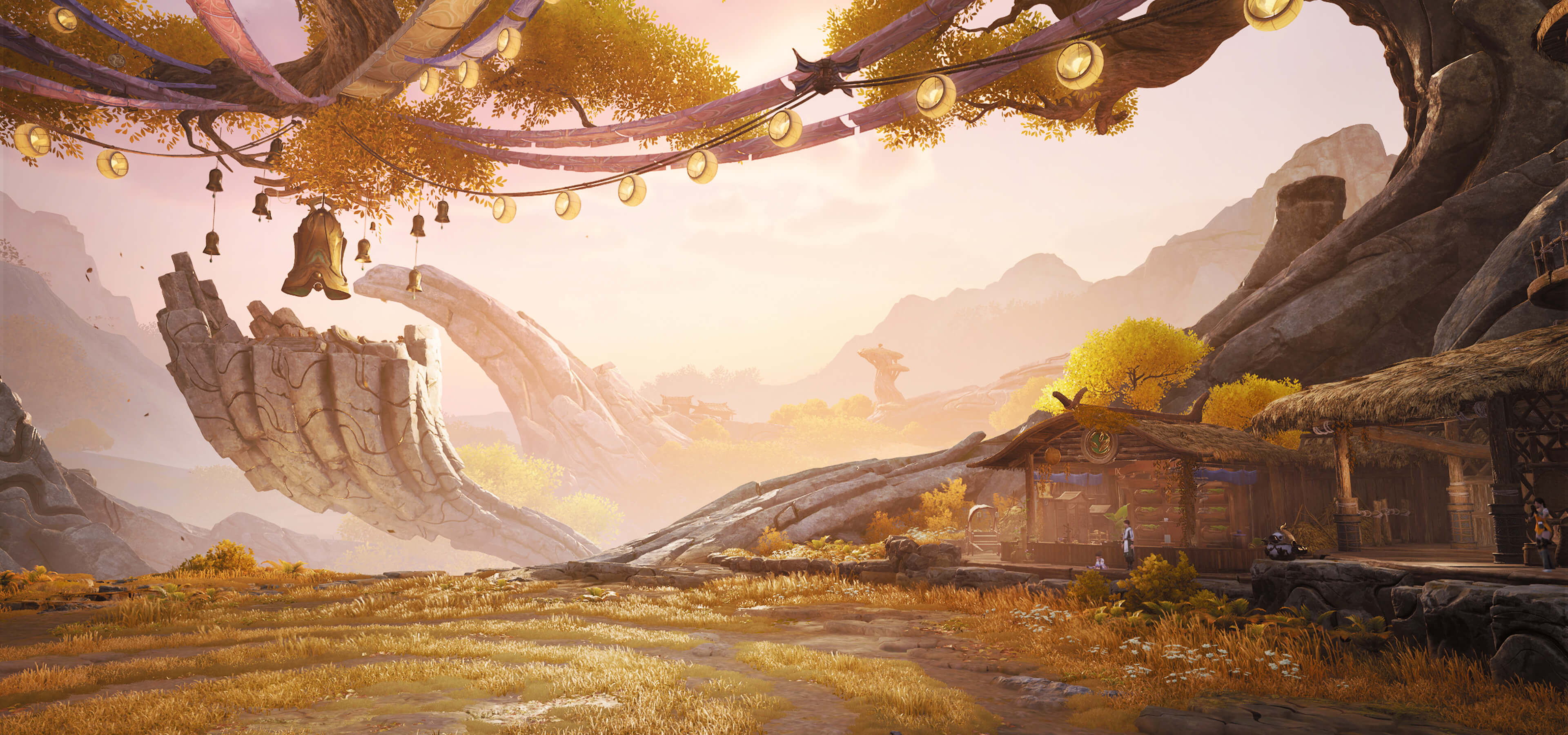 Dreamweave Plains with the Harvest Fields and open farmland