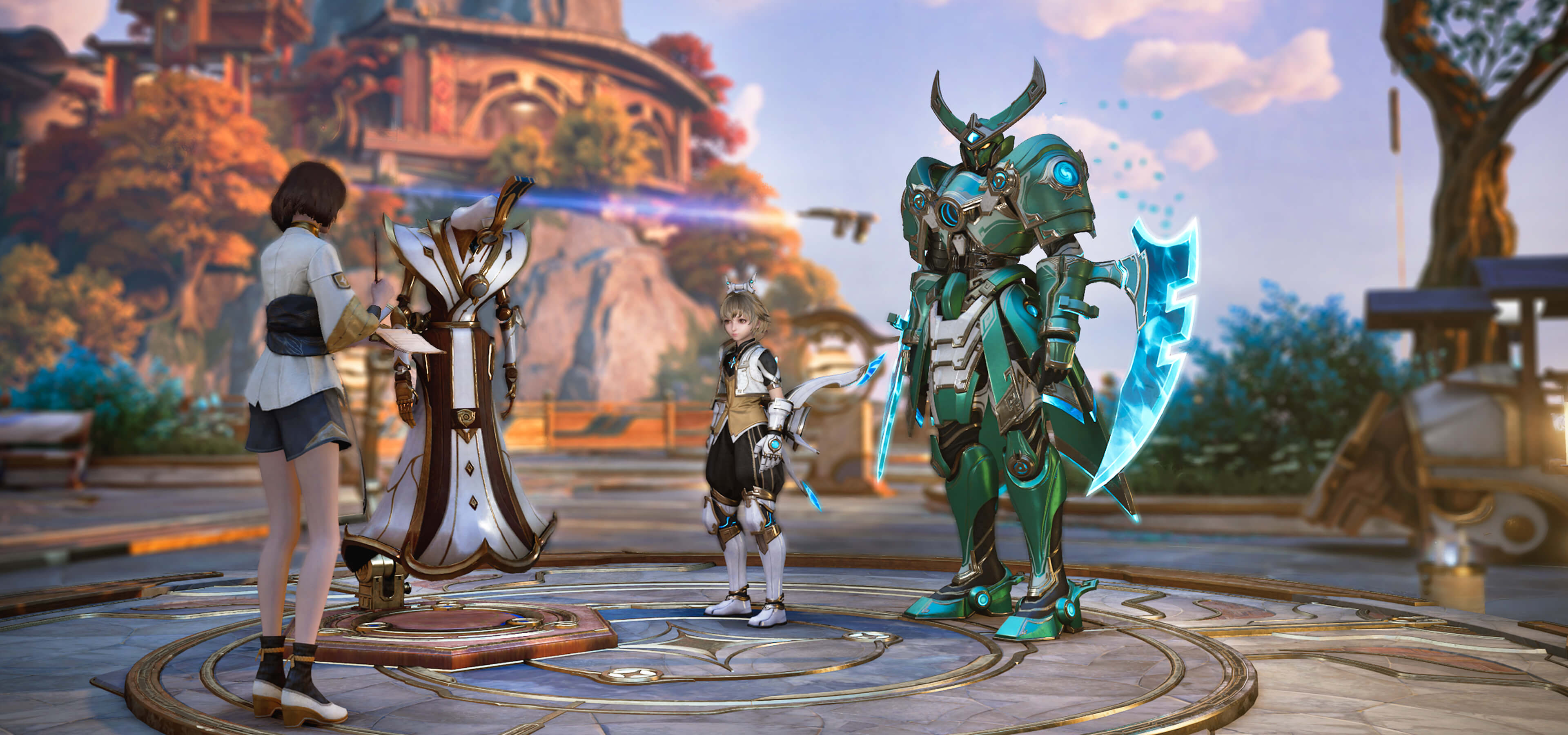 Jixia Academy surrounding landscape