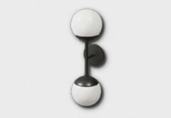 2-bulb vertical wall lighting icon 1