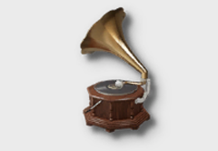 antique turntable icon 1