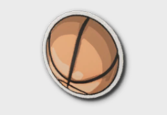 basketball sticker icon 1