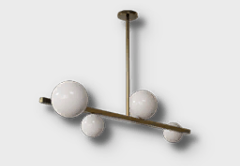 bubble ceiling lighting icon 1