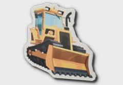 bulldoze sticker icon 1