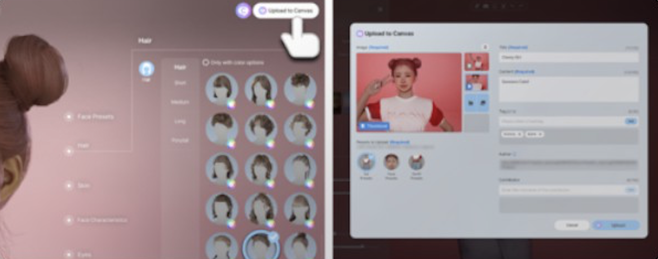 character creation canvas 1