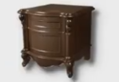 classic box-shaped side table icon 1
