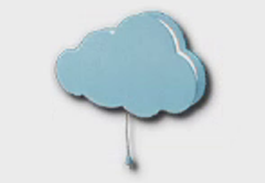 cloud wall lighting icon 1