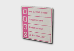 dryer usage guide sign icon 1