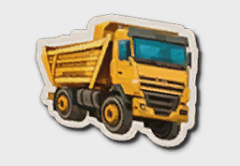 dump truck sticker icon 1