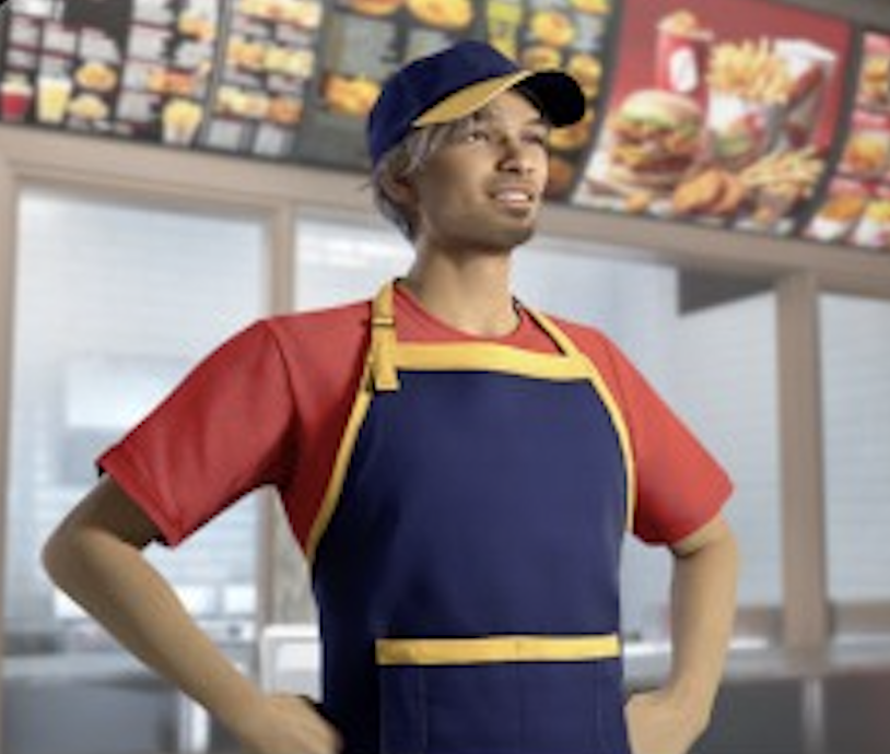 fast food employee 1