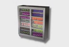 large glass-door refrigerator icon 1