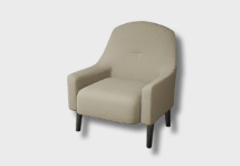 low-arm lounge chair icon 1