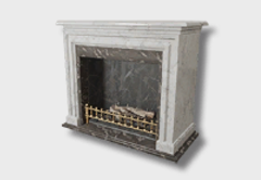 marble fireplace icon 1