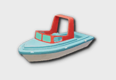mini boat toy icon 1