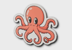 octopus sticker icon 1