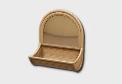 rattan shelf mirror icon 1