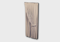 right tieback layered curtains icon 1