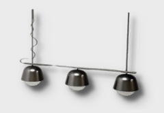 round 3-bulb pendant lighting icon 1