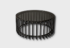 round glass coffee table icon 1
