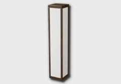 straight wooden frame wall lighting icon 1