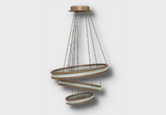 triple-ring chandelier icon 1