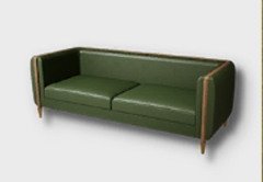 wooden accent sofa icon 1