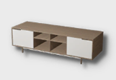 wooden tv stand icon 1