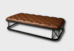 wooden two-layer coffee table icon 1