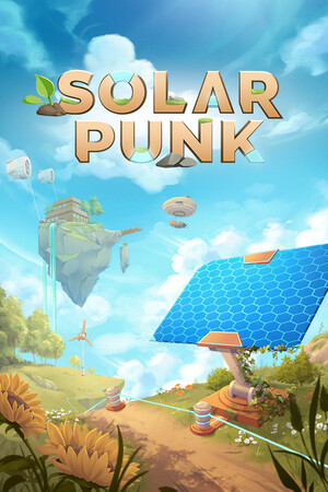 Solarpunk cover art