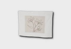 Simple Flower Wall Decor furniture item in inZOI