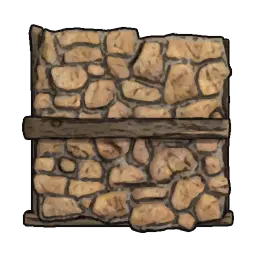 Large Wall (Stone and Timber)
