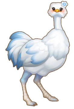 Snow Ostrich