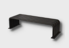 Modern Bench outdoor furniture item in inZOI