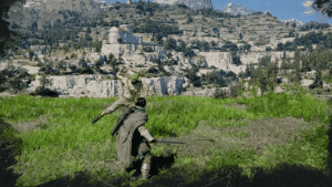 Parry skill animation in Crimson Desert
