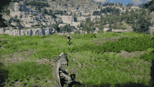 Slash skill animation in Crimson Desert