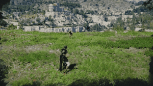 Uppercut skill animation in Crimson Desert