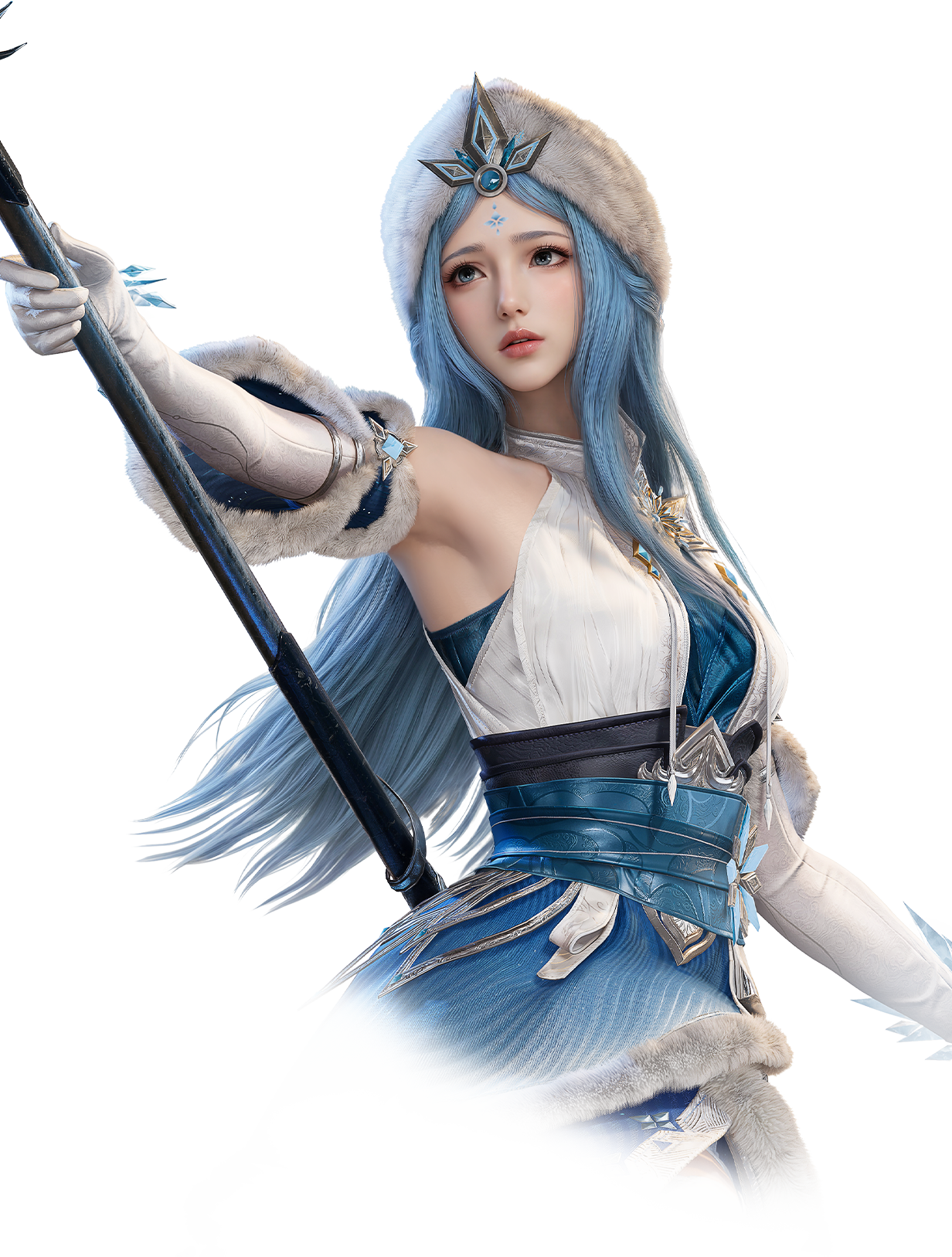 Wang Zhaojun (王昭君), ice mage in Honor of Kings: World