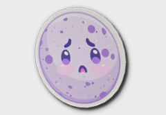Moon Sticker