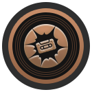 NTE Fight achievement medal, bronze tier