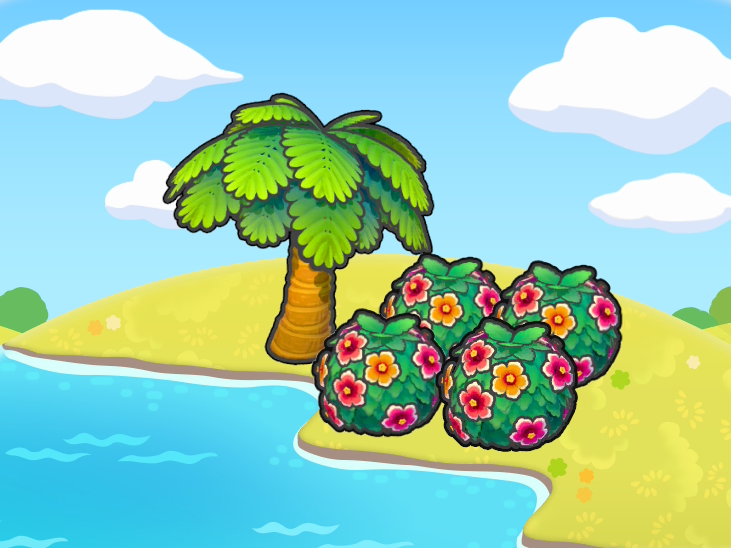 Tropical Seaside habitat icon