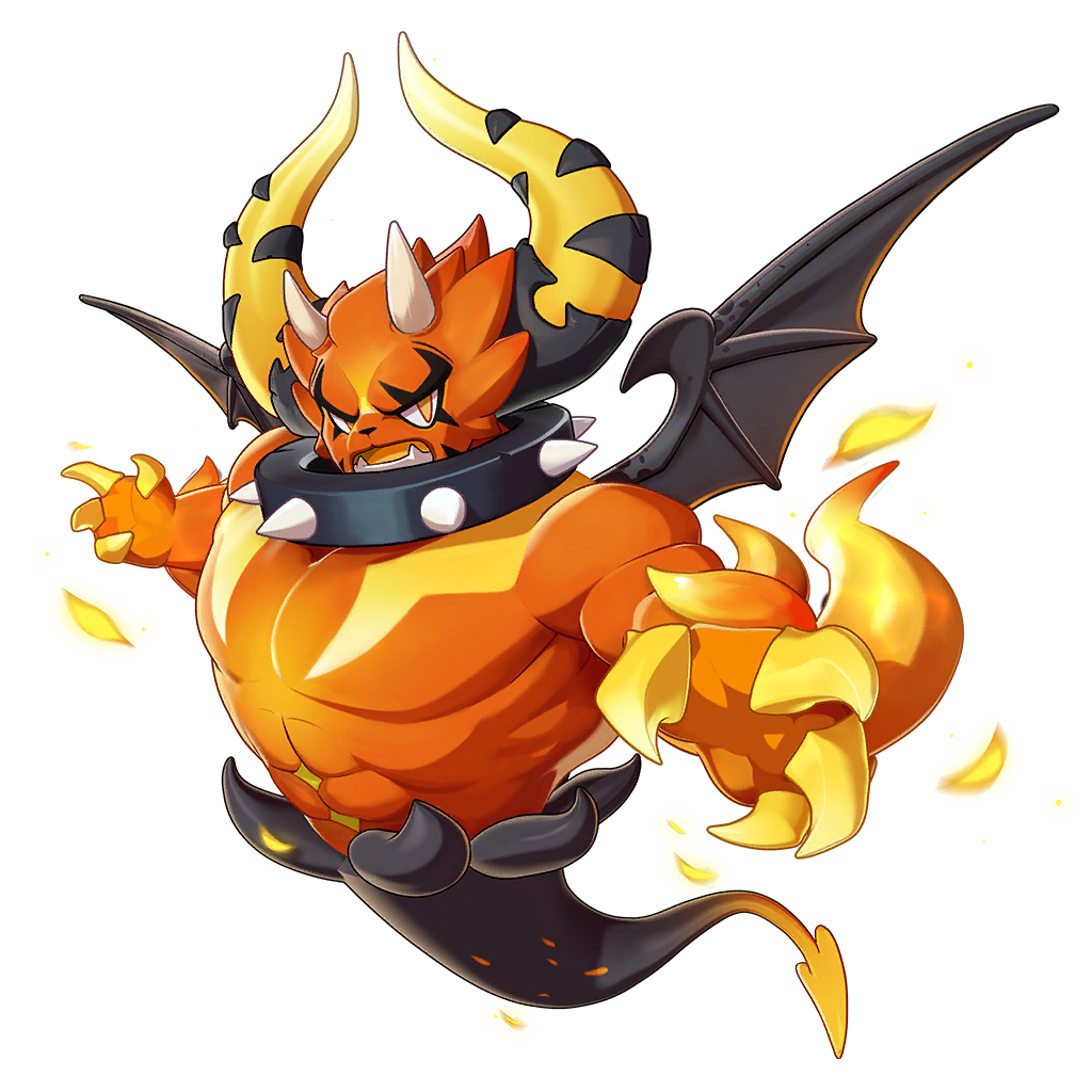 Fire God (火神) - Roco Kingdom: World spirit artwork