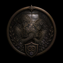 Round badge icon for the achievement A Gentle Deception