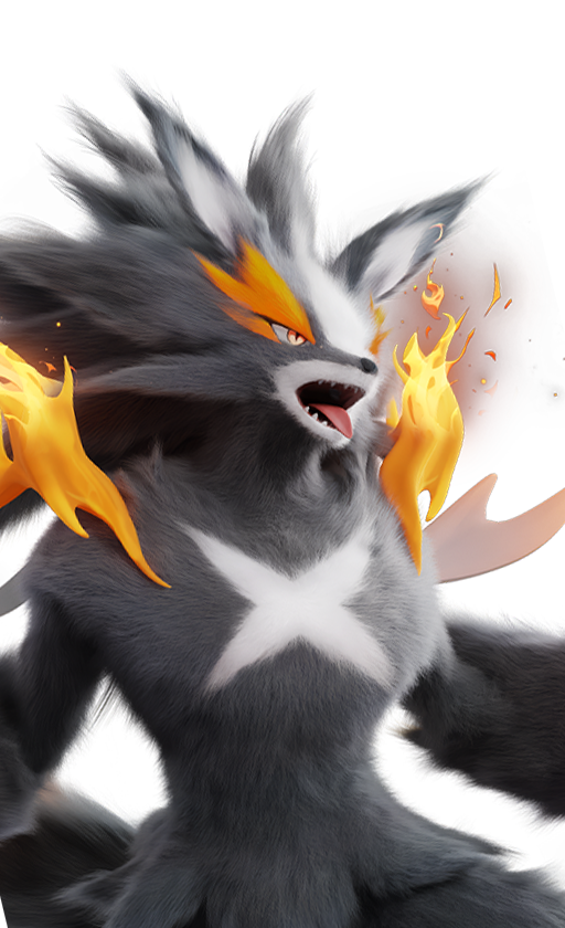 Scorchhowl, No. 003, a Fire-element DPS Aniimo