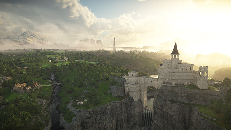 Fishing at a serene river in the Pailune region