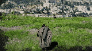 Dropkick skill animation in Crimson Desert