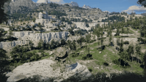 Flight skill animation in Crimson Desert