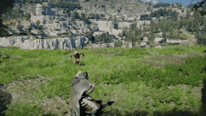 Storm Howl skill animation in Crimson Desert