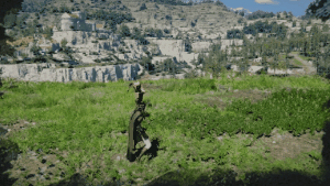 Storm Pillar skill animation in Crimson Desert