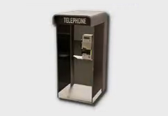 Phone Booth furniture item in inZOI
