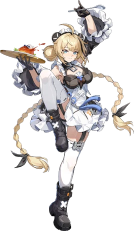 Official portrait of Aileen, a character in Ananta